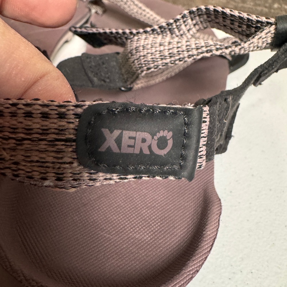 Xero Shoes Sandals Womens Size 8 Mauve Black Z-Trail EV Minimalist Sport Hiking - Picture 4 of 6